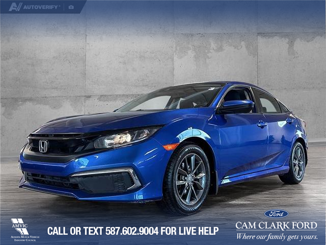 2021 Honda Civic EX (Stk: P14942) in Airdrie - Image 1 of 25
