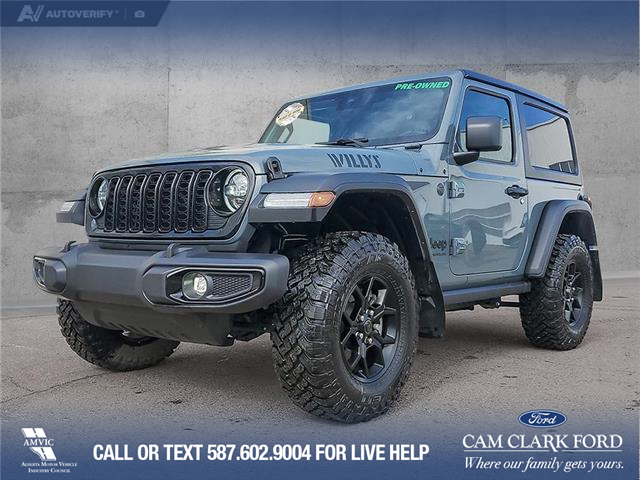 2024 Jeep Wrangler Sport (Stk: U38022) in Red Deer - Image 1 of 25