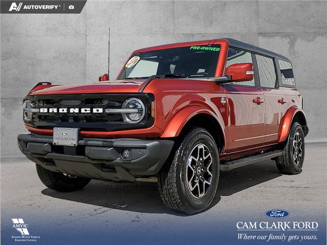 2024 Ford Bronco Outer Banks (Stk: U38070) in Red Deer - Image 1 of 25