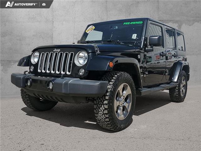 2018 Jeep Wrangler JK Unlimited Sahara (Stk: U38059) in Red Deer - Image 1 of 25