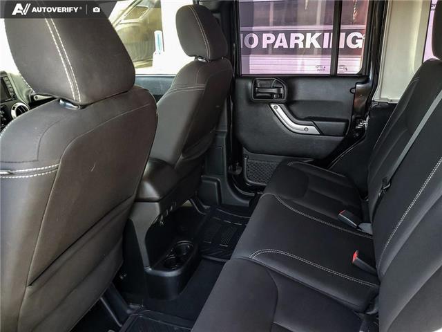 2018 Jeep Wrangler JK Unlimited Sahara (Stk: U38059) in Red Deer - Image 23 of 25