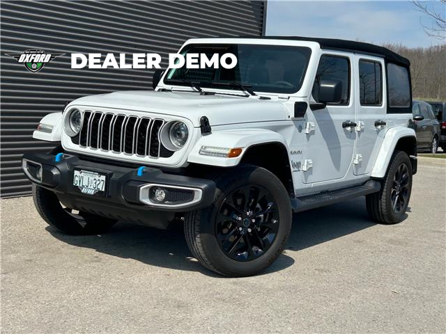 2024 Jeep Wrangler 4xe Sahara (Stk: P24685D) in London - Image 1 of 21