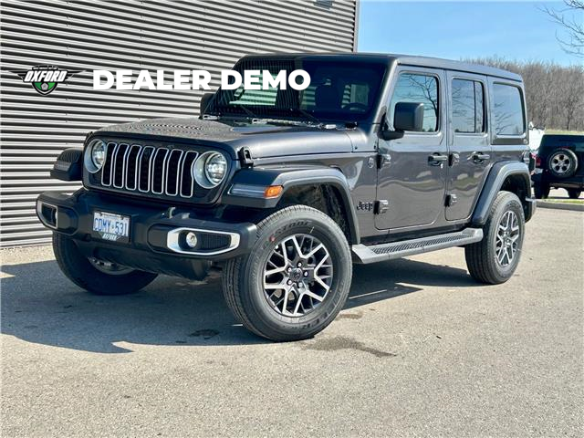 2025 Jeep Wrangler Sahara (Stk: 25120D) in London - Image 1 of 25