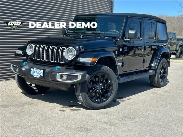 2024 Jeep Wrangler 4xe Sahara (Stk: P24686D) in London - Image 1 of 24