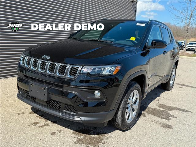 2025 Jeep Compass North Black with 7,500km at $39,704