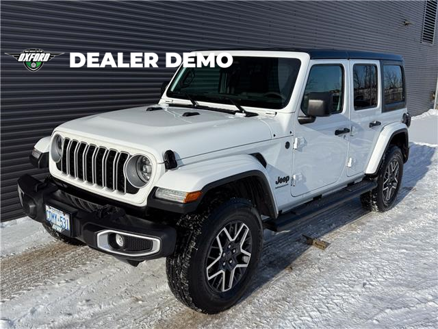 2025 Jeep Wrangler Sahara (Stk: 25458D) in London - Image 1 of 17