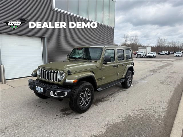 2026 Jeep Wrangler Sahara (Stk: 26186D) in London - Image 1 of 24