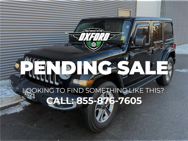 2023 Jeep Wrangler Sahara (Stk: 25336B) in London - Image 1 of 26