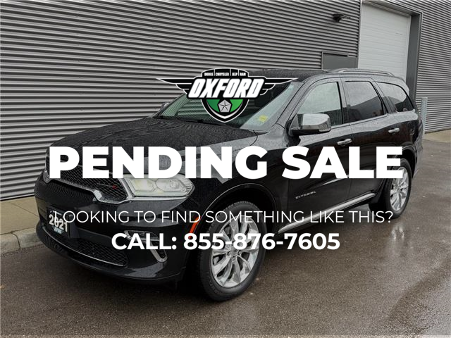 2021 Dodge Durango Citadel (Stk: U10999A) in London - Image 1 of 30