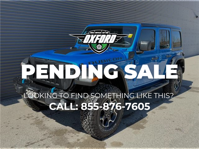 2022 Jeep Wrangler 4xe (PHEV) Rubicon 1C4JJXR60NW147439 25485DA in London