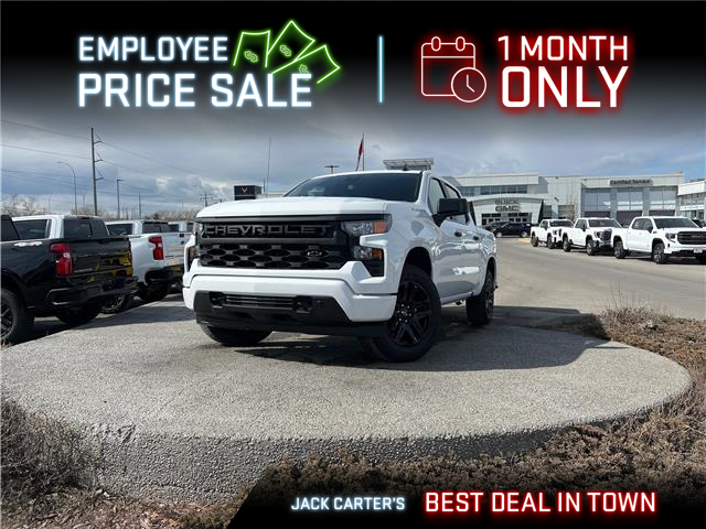 2025 Chevrolet Silverado 1500 Custom (Stk: SZ227382) in Calgary - Image 1 of 19