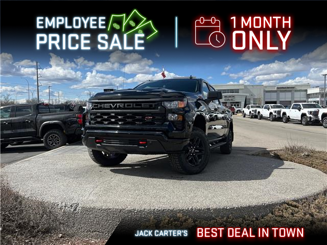 2025 Chevrolet Silverado 1500 Custom Trail Boss (Stk: SG233214) in Calgary - Image 1 of 20