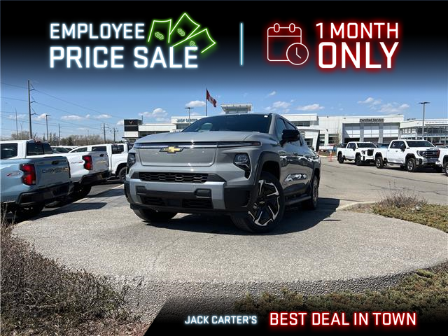2025 Chevrolet Silverado EV LT (Stk: SU409428) in Calgary - Image 1 of 23