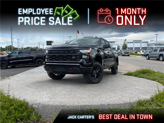 2026 Chevrolet Silverado 1500 Custom Trail Boss (Stk: TG261873) in Calgary - Image 1 of 19