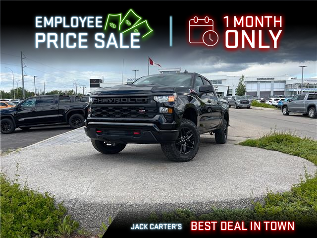 2026 Chevrolet Silverado 1500 Custom Trail Boss (Stk: TG261910) in Calgary - Image 1 of 19