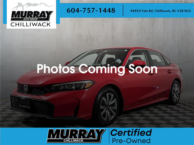 2025 Honda Civic LX (Stk: 25D579A) in Chilliwack - Image 1 of 36