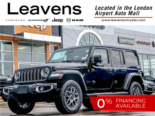 2025 Jeep Wrangler Sahara (Stk: 15-25268) in London - Image 1 of 27