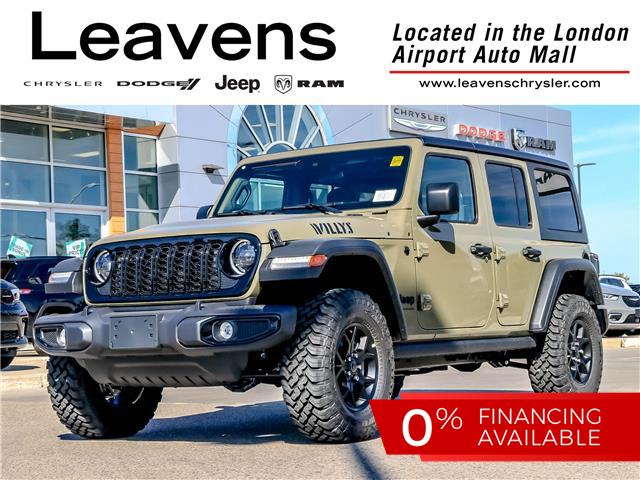 2026 Jeep Wrangler Sahara (Stk: 15-26128) in London - Image 1 of 25