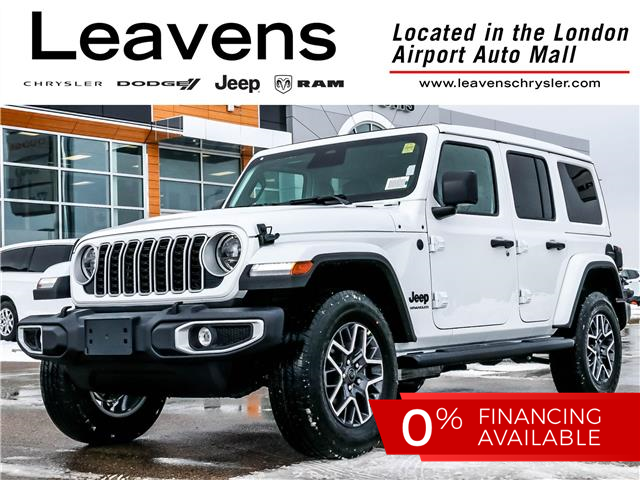 2026 Jeep Wrangler Sahara (Stk: 15-26135) in London - Image 1 of 26