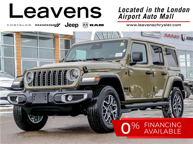 2026 Jeep Wrangler Sahara (Stk: 15-26142) in London - Image 1 of 27