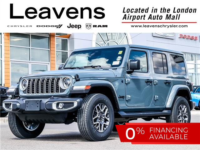 2026 Jeep Wrangler Sahara (Stk: 15-26136) in London - Image 1 of 27