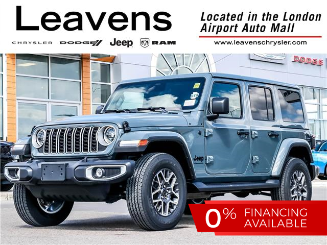 2026 Jeep Wrangler Sahara (Stk: 15-26136) in London - Image 1 of 27