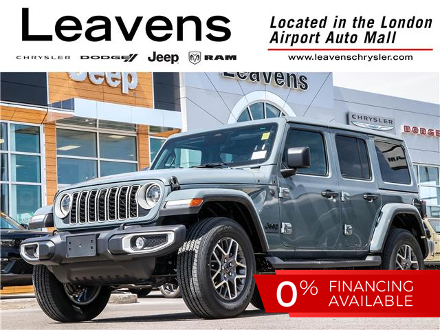 2026 Jeep Wrangler Sahara (Stk: 15-26423) in London - Image 1 of 26