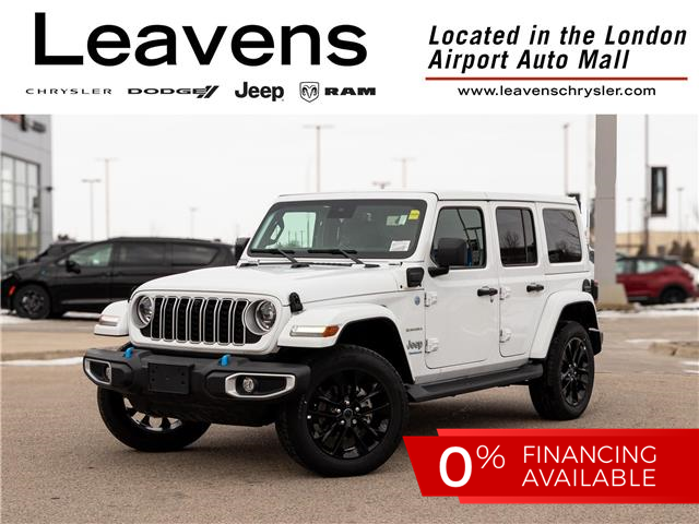 2024 Jeep Wrangler 4xe Sahara (Stk: 15-24170) in London - Image 1 of 28