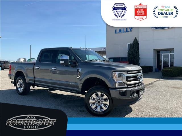 2021 Ford F-350 Platinum (Stk: SPFF00306A) in Leamington - Image 1 of 36