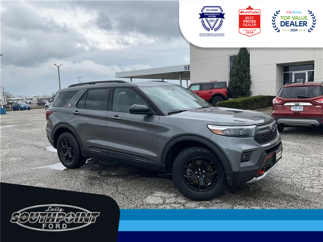 2023 Ford Explorer Timberline (Stk: SPEP00359A) in Leamington - Image 1 of 36