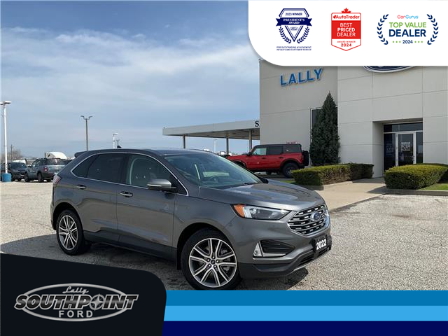 2022 Ford Edge Titanium (Stk: SPEX00397A) in Leamington - Image 1 of 34