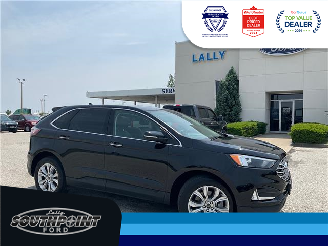 2024 Ford Edge Titanium (Stk: SPLFEP00760A) in Leamington - Image 1 of 37