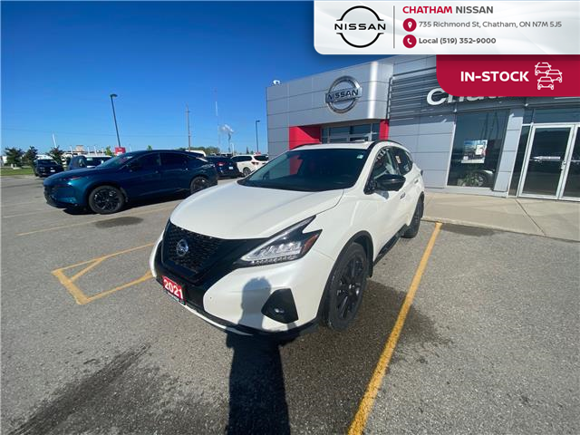 2021 Nissan Murano Midnight Edition (Stk: 1N959A) in Chatham - Image 1 of 20
