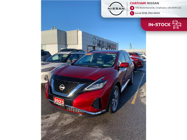 2023 Nissan Murano SV (Stk: 1N1038A) in Chatham - Image 1 of 22