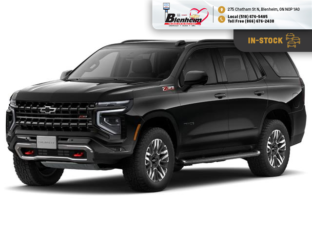 2026 Chevrolet Tahoe Z71 Black with 7km at $100,450