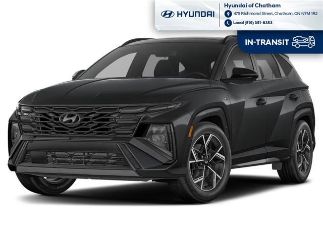 2025 Hyundai Tucson Hybrid N-Line (Stk: 1000183490TRANSIT) in Chatham - Image 1 of 2