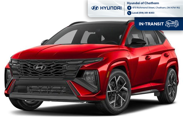2025 Hyundai Tucson Hybrid N-Line (Stk: 1000183538TRANSIT) in Chatham - Image 1 of 2
