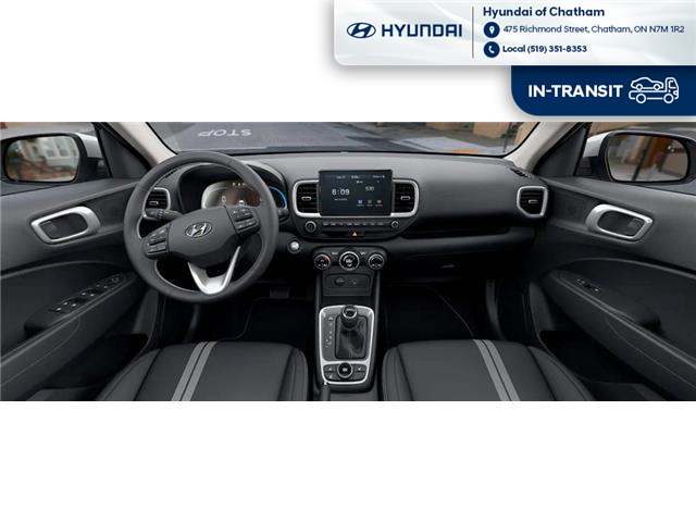 2026 Hyundai Venue Preferred w/Two-Tone (Stk: 1000654790TRANSIT) in Chatham - Image 3 of 3