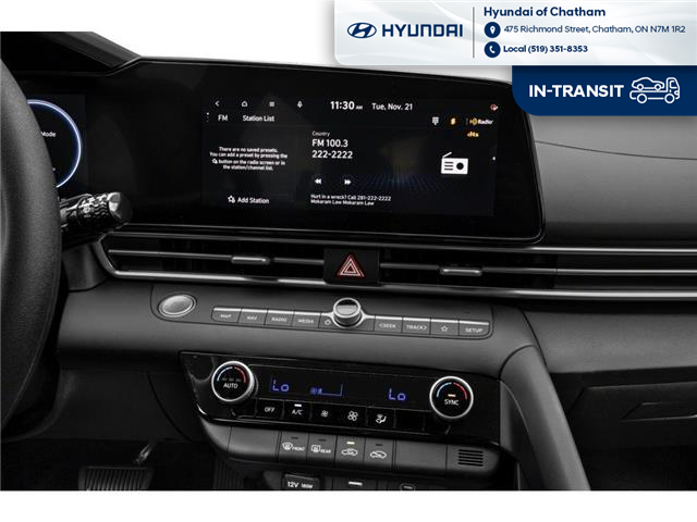 2026 Hyundai Elantra Preferred (Stk: 1000715099TRANSIT) in Chatham - Image 7 of 12