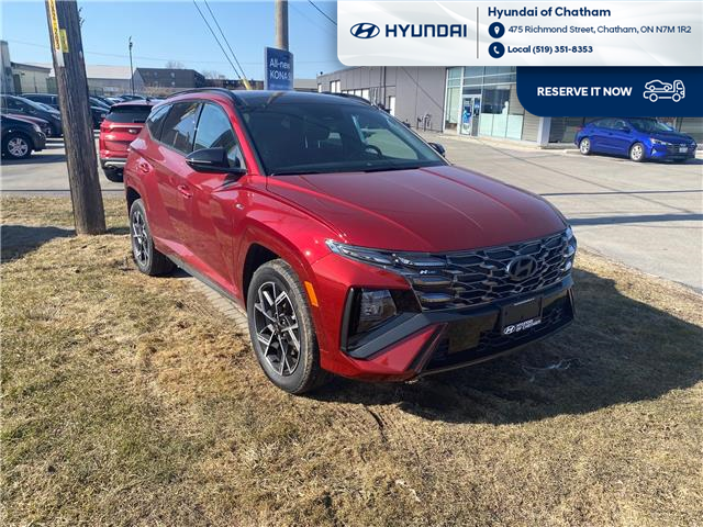 2025 Hyundai Tucson Hybrid N-Line (Stk: S186) in Chatham - Image 1 of 16