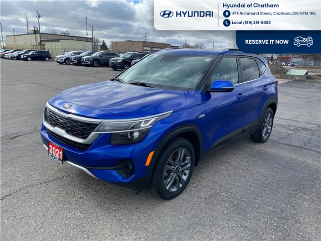 2021 Kia Seltos EX (Stk: S127A) in Chatham - Image 1 of 20