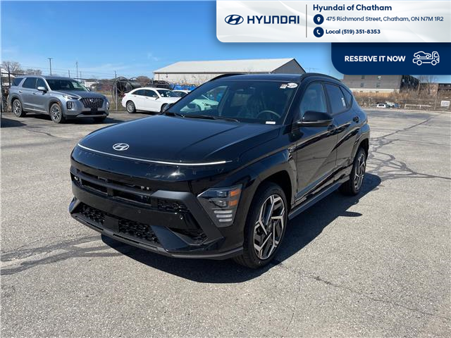 2025 Hyundai Kona 1.6T N Line Ultimate (Stk: S241) in Chatham - Image 1 of 10