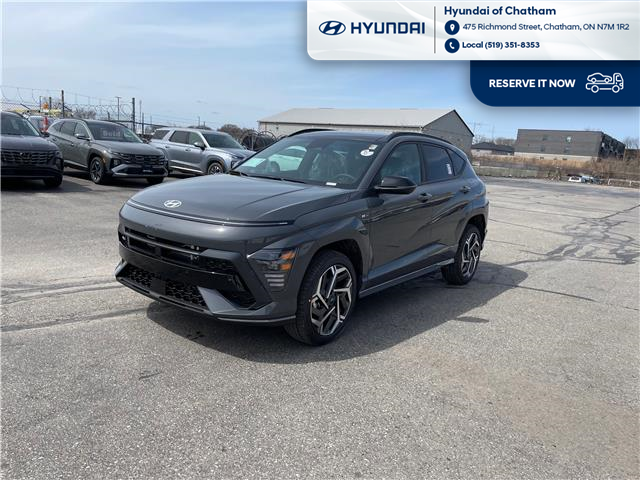 2025 Hyundai Kona 1.6T N Line Ultimate (Stk: S252) in Chatham - Image 1 of 25