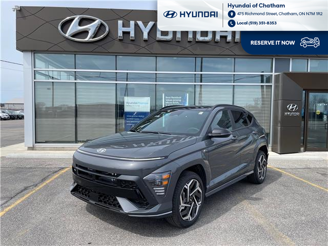 2025 Hyundai Kona 1.6T N Line (Stk: S242) in Chatham - Image 1 of 24