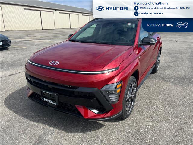 2025 Hyundai Kona 1.6T N Line Ultimate (Stk: S253) in Chatham - Image 1 of 34