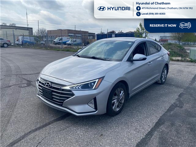 2020 Hyundai Elantra Preferred w/Sun & Safety Package (Stk: S167B) in Chatham - Image 1 of 20