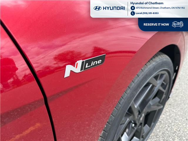 2025 Hyundai Elantra N Line Ultimate (Stk: S270) in Chatham - Image 8 of 30