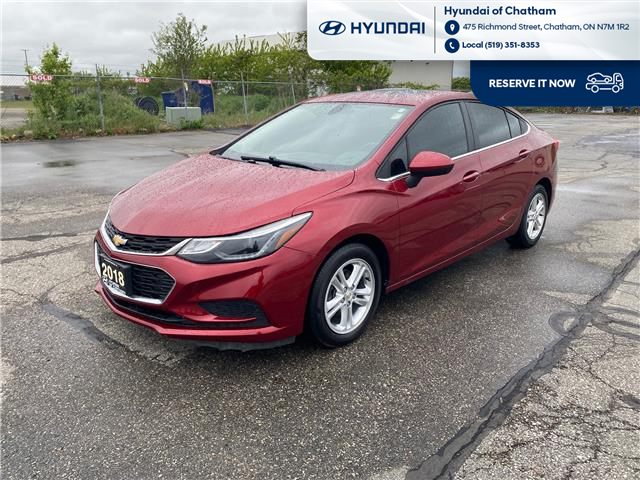 2018 Chevrolet Cruze LT Auto (Stk: 5B031A) in Chatham - Image 1 of 20