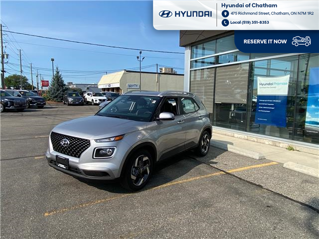 2025 Hyundai Venue Ultimate w/Black Interior (IVT) (Stk: S409) in Chatham - Image 1 of 23 2025 Hyundai Venue Ultimate w/Black Interior (IVT) (Stk: S409) in Chatham - Image 1 of 23