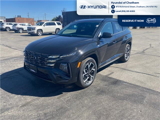 2026 Hyundai Tucson Hybrid N-Line (Stk: T024) in Chatham - Image 1 of 26 2026 Hyundai Tucson Hybrid N-Line (Stk: T024) in Chatham - Image 1 of 26